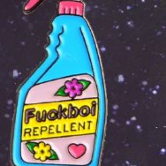 Jewelry - Fuckboi Repellent Pin Brooch